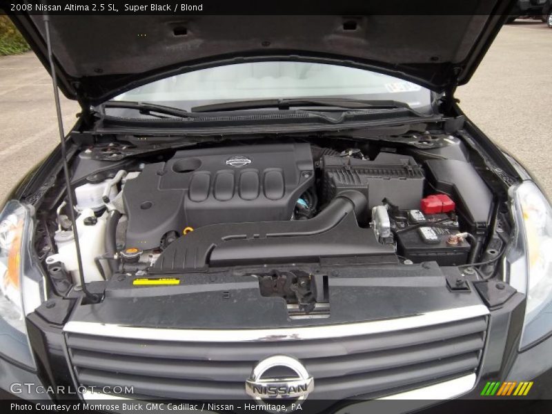 Super Black / Blond 2008 Nissan Altima 2.5 SL