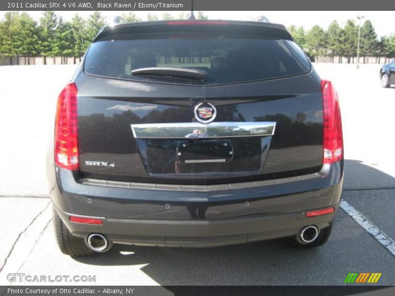 Black Raven / Ebony/Titanium 2011 Cadillac SRX 4 V6 AWD