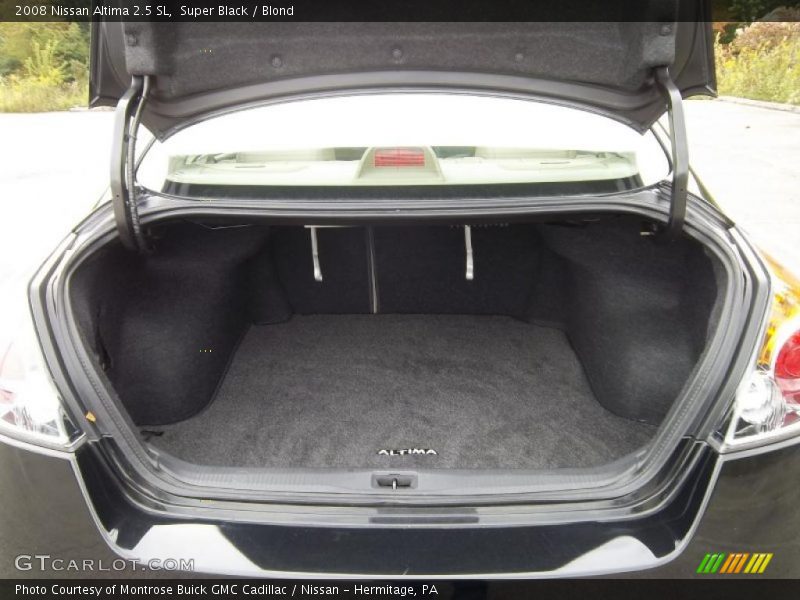 Super Black / Blond 2008 Nissan Altima 2.5 SL