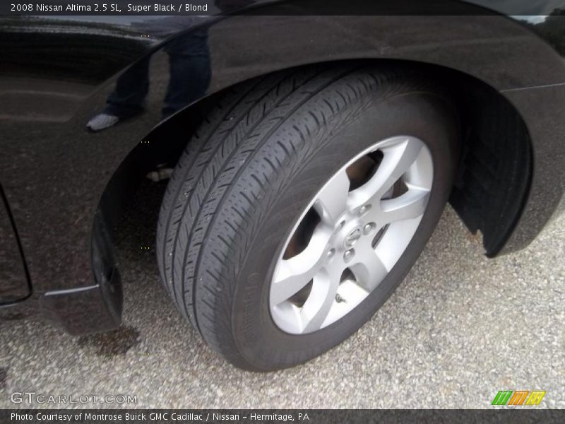 Super Black / Blond 2008 Nissan Altima 2.5 SL