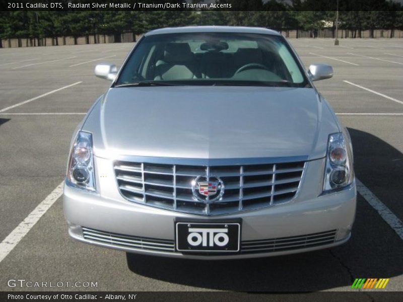 Radiant Silver Metallic / Titanium/Dark Titanium Accents 2011 Cadillac DTS