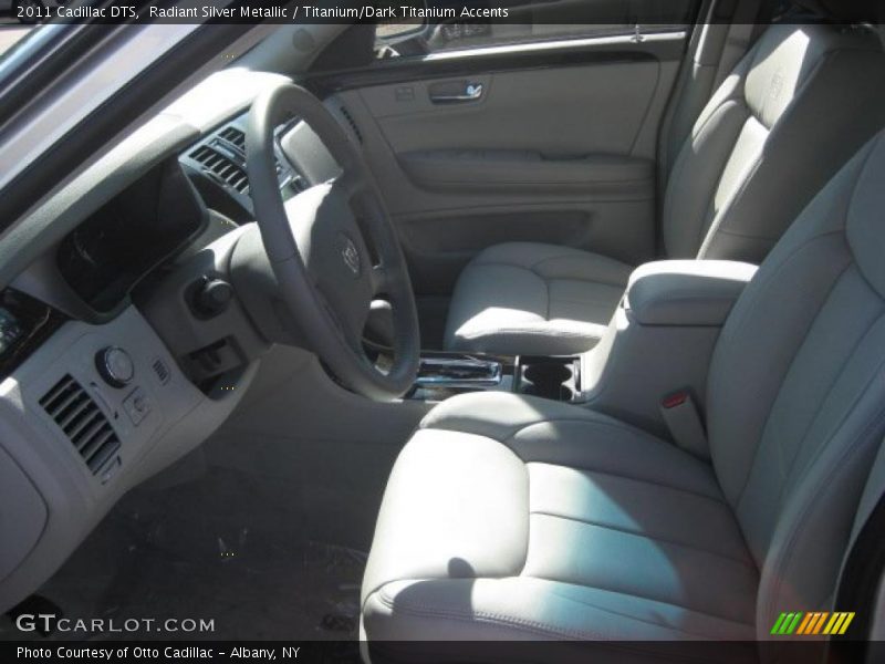 Radiant Silver Metallic / Titanium/Dark Titanium Accents 2011 Cadillac DTS