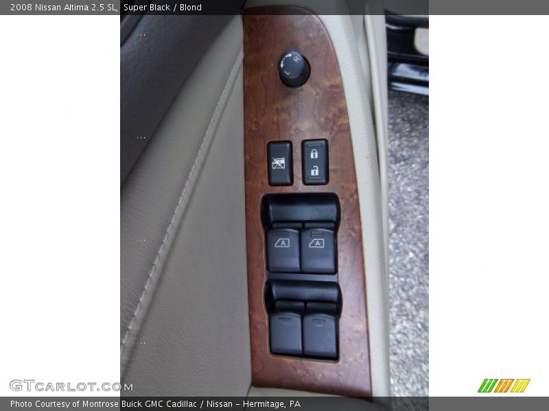 Super Black / Blond 2008 Nissan Altima 2.5 SL