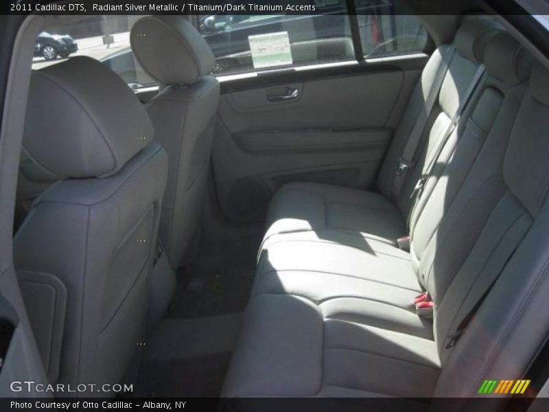 Radiant Silver Metallic / Titanium/Dark Titanium Accents 2011 Cadillac DTS
