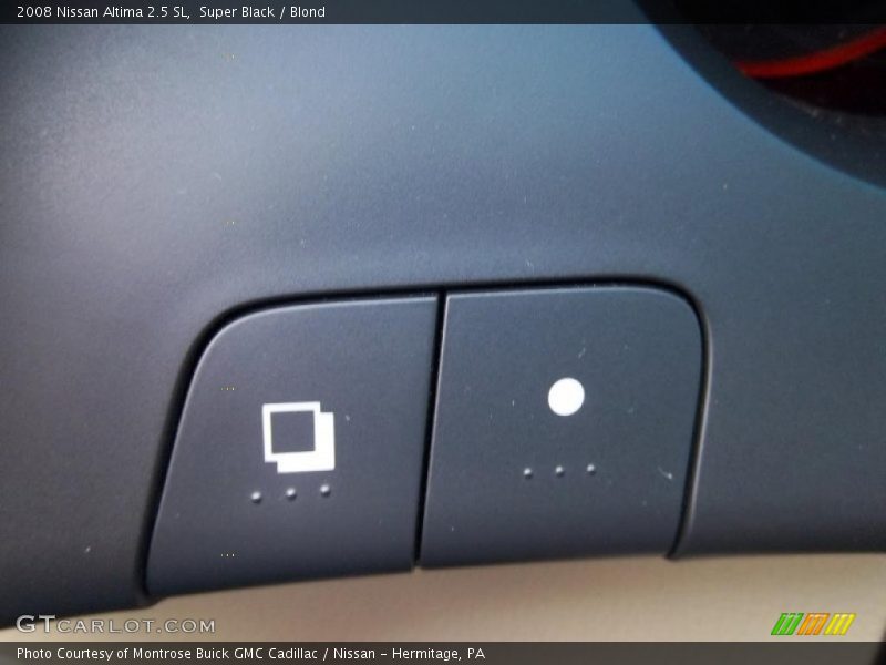 Super Black / Blond 2008 Nissan Altima 2.5 SL
