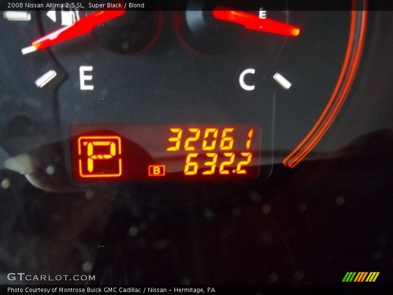 Super Black / Blond 2008 Nissan Altima 2.5 SL