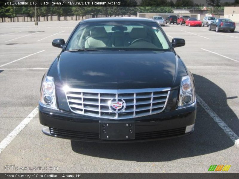 Black Raven / Titanium/Dark Titanium Accents 2011 Cadillac DTS