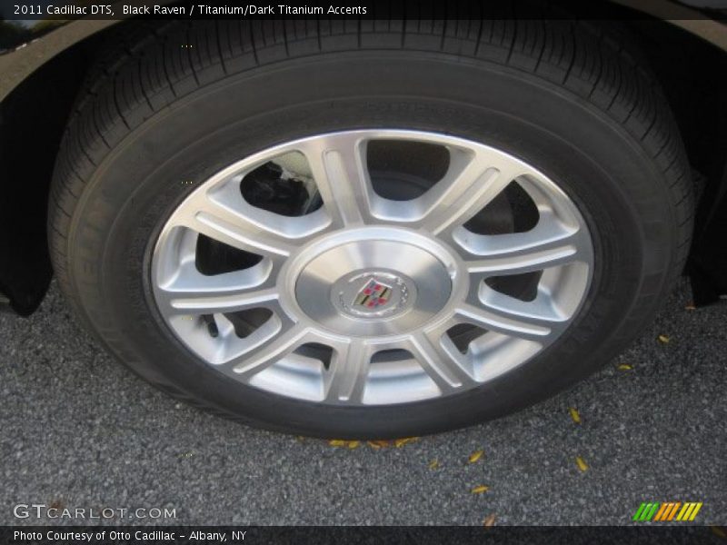 Black Raven / Titanium/Dark Titanium Accents 2011 Cadillac DTS