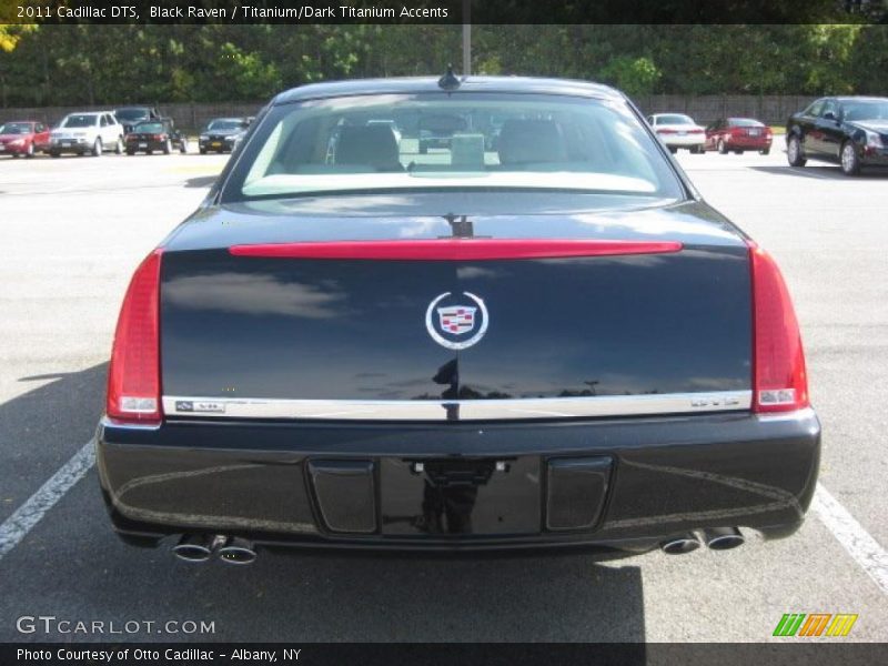 Black Raven / Titanium/Dark Titanium Accents 2011 Cadillac DTS