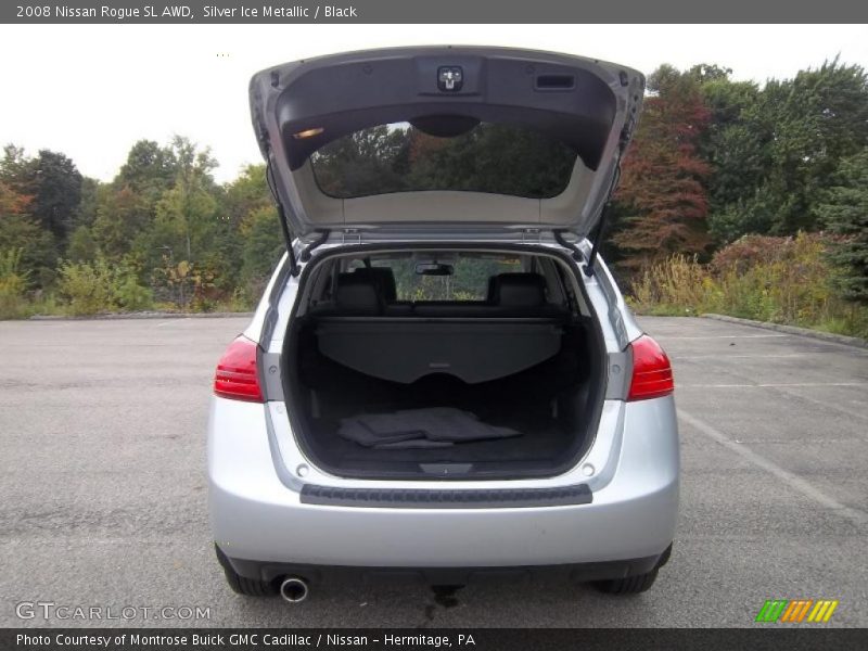 Silver Ice Metallic / Black 2008 Nissan Rogue SL AWD