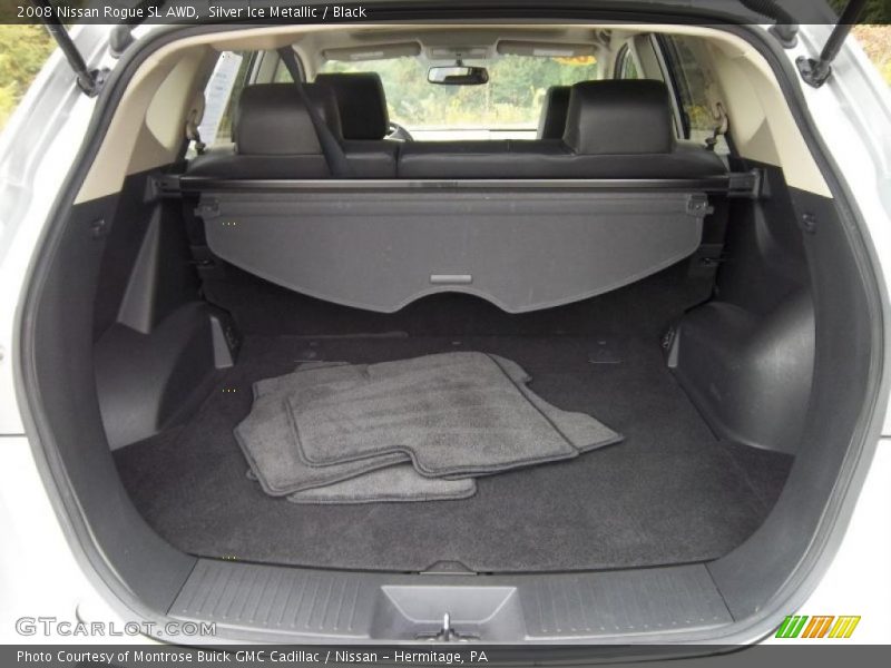 Silver Ice Metallic / Black 2008 Nissan Rogue SL AWD