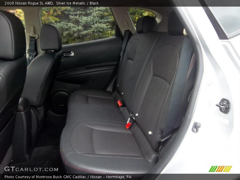 Silver Ice Metallic / Black 2008 Nissan Rogue SL AWD