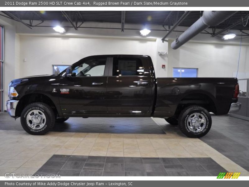 Rugged Brown Pearl / Dark Slate/Medium Graystone 2011 Dodge Ram 2500 HD SLT Crew Cab 4x4