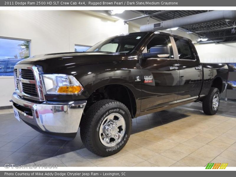 Rugged Brown Pearl / Dark Slate/Medium Graystone 2011 Dodge Ram 2500 HD SLT Crew Cab 4x4