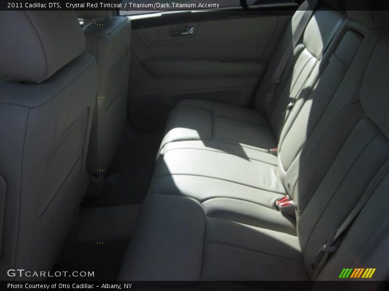 Crystal Red Tintcoat / Titanium/Dark Titanium Accents 2011 Cadillac DTS
