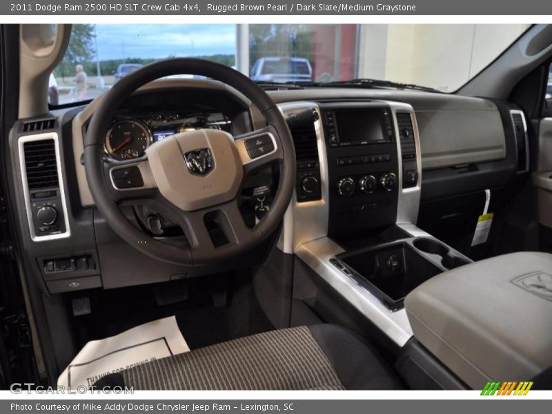 Rugged Brown Pearl / Dark Slate/Medium Graystone 2011 Dodge Ram 2500 HD SLT Crew Cab 4x4