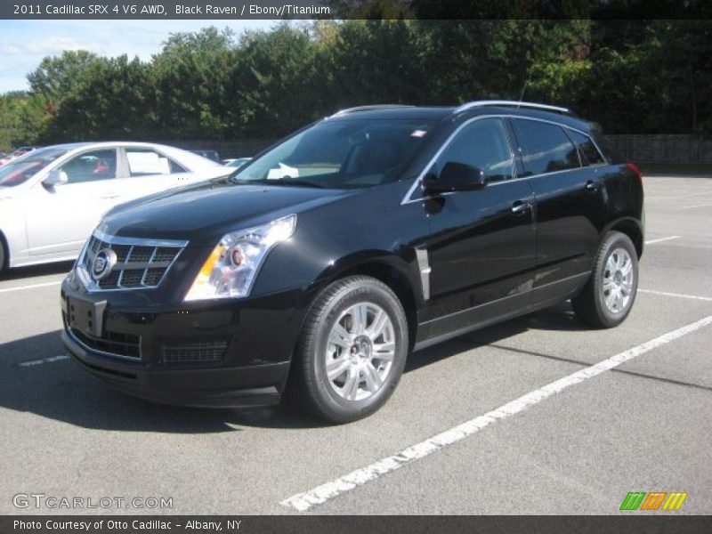Black Raven / Ebony/Titanium 2011 Cadillac SRX 4 V6 AWD
