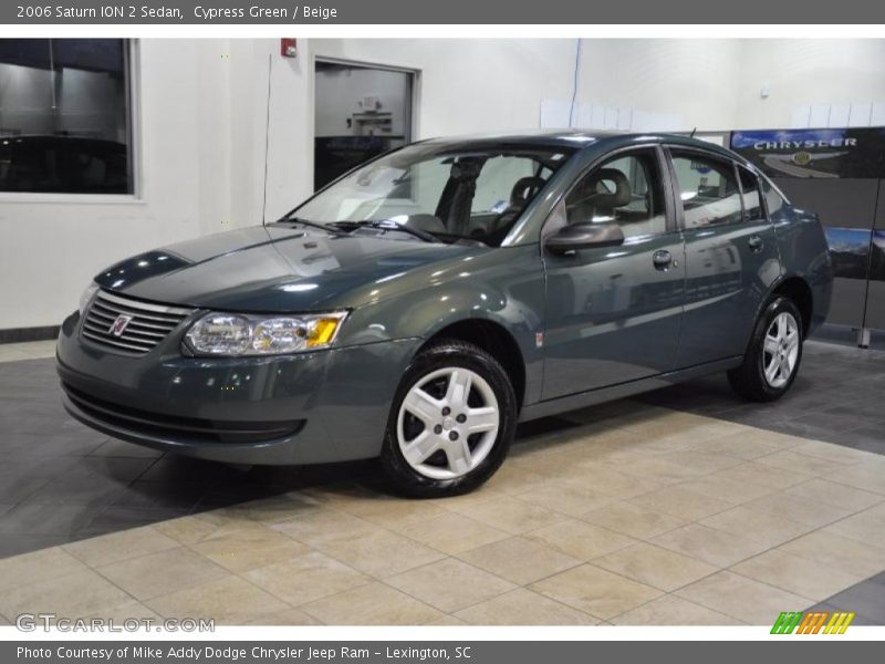 Cypress Green / Beige 2006 Saturn ION 2 Sedan