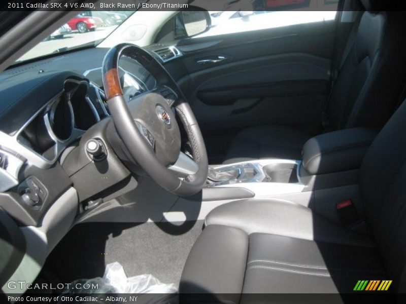 Black Raven / Ebony/Titanium 2011 Cadillac SRX 4 V6 AWD
