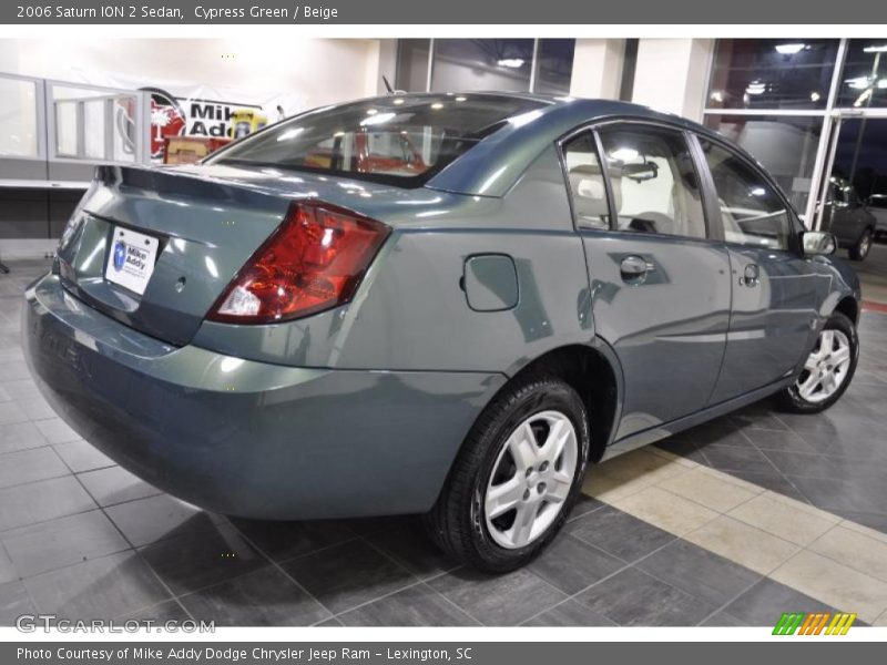 Cypress Green / Beige 2006 Saturn ION 2 Sedan