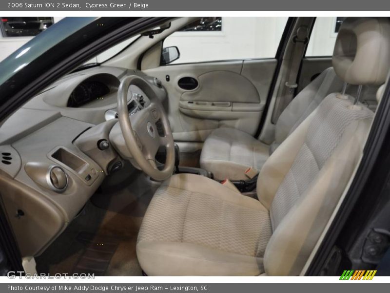 Cypress Green / Beige 2006 Saturn ION 2 Sedan
