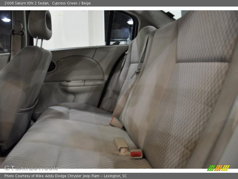 Cypress Green / Beige 2006 Saturn ION 2 Sedan
