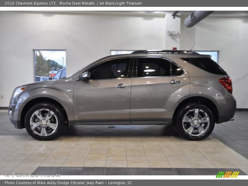 Mocha Steel Metallic / Jet Black/Light Titanium 2010 Chevrolet Equinox LTZ