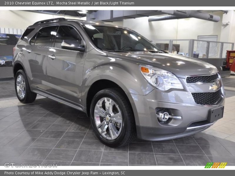 Mocha Steel Metallic / Jet Black/Light Titanium 2010 Chevrolet Equinox LTZ