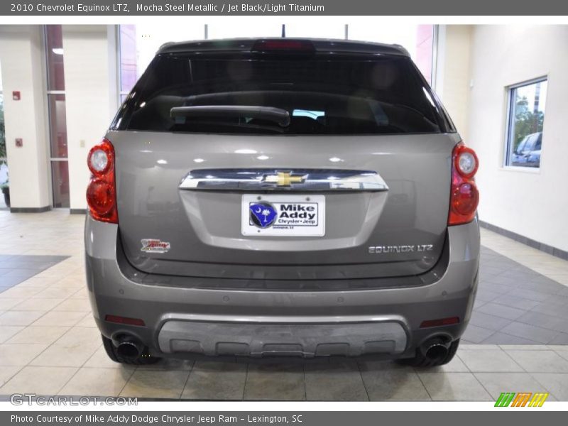 Mocha Steel Metallic / Jet Black/Light Titanium 2010 Chevrolet Equinox LTZ