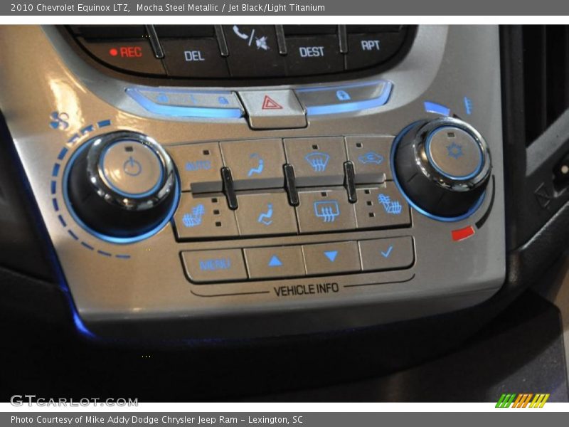 Mocha Steel Metallic / Jet Black/Light Titanium 2010 Chevrolet Equinox LTZ
