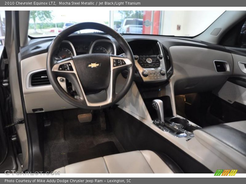 Mocha Steel Metallic / Jet Black/Light Titanium 2010 Chevrolet Equinox LTZ
