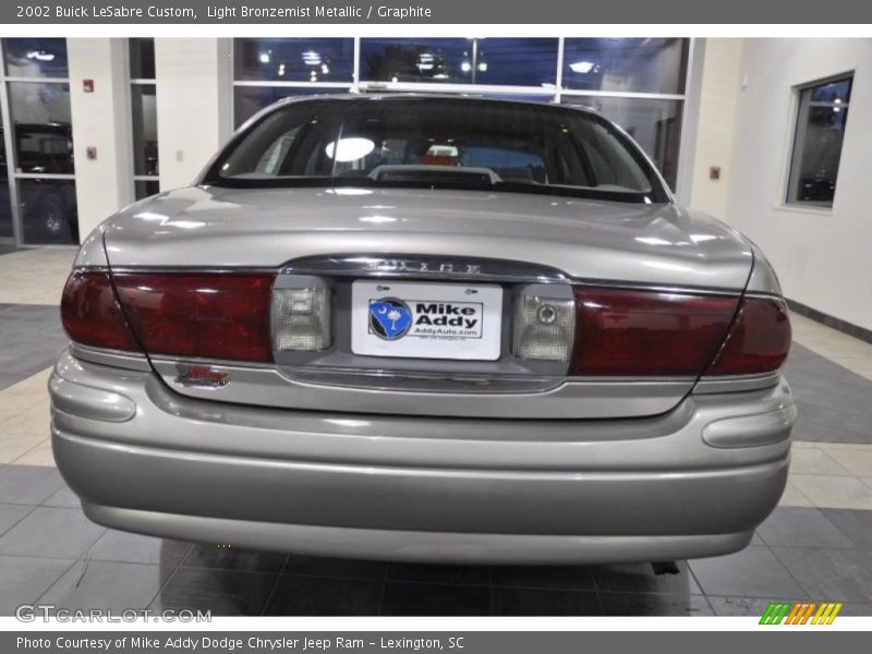 Light Bronzemist Metallic / Graphite 2002 Buick LeSabre Custom