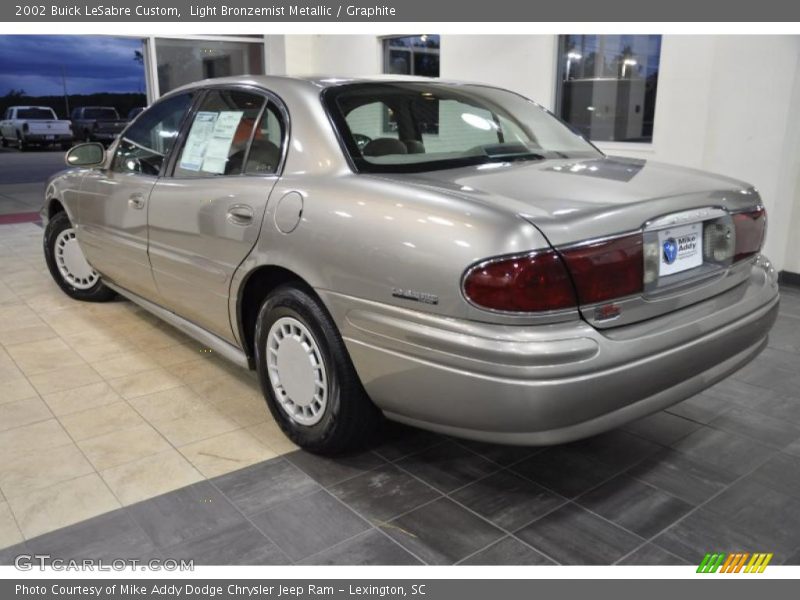 Light Bronzemist Metallic / Graphite 2002 Buick LeSabre Custom