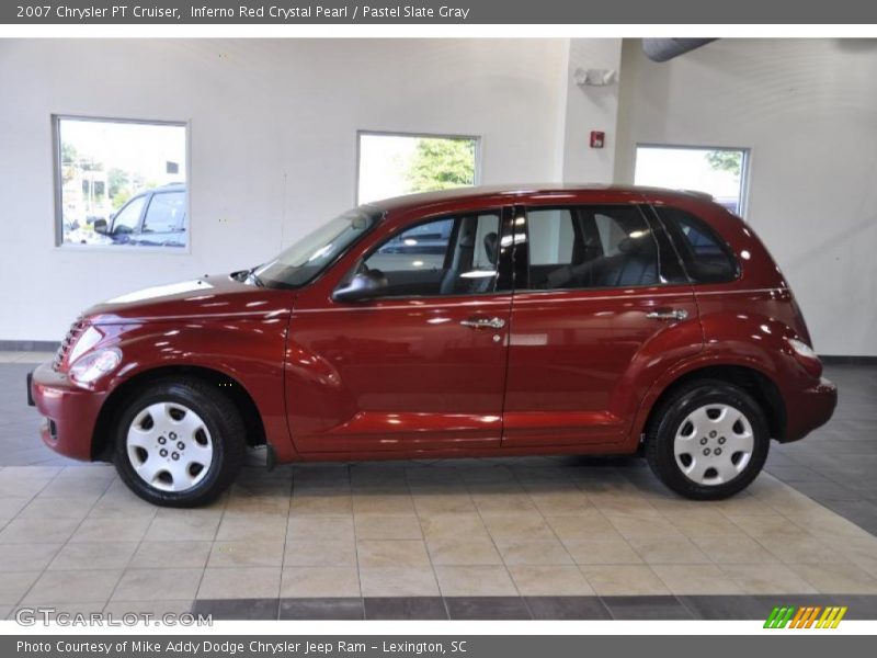Inferno Red Crystal Pearl / Pastel Slate Gray 2007 Chrysler PT Cruiser