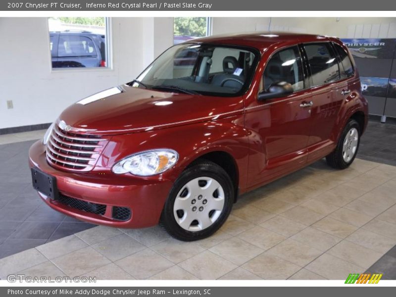 Inferno Red Crystal Pearl / Pastel Slate Gray 2007 Chrysler PT Cruiser