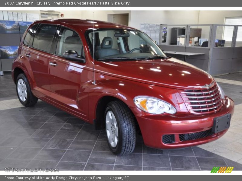 Inferno Red Crystal Pearl / Pastel Slate Gray 2007 Chrysler PT Cruiser