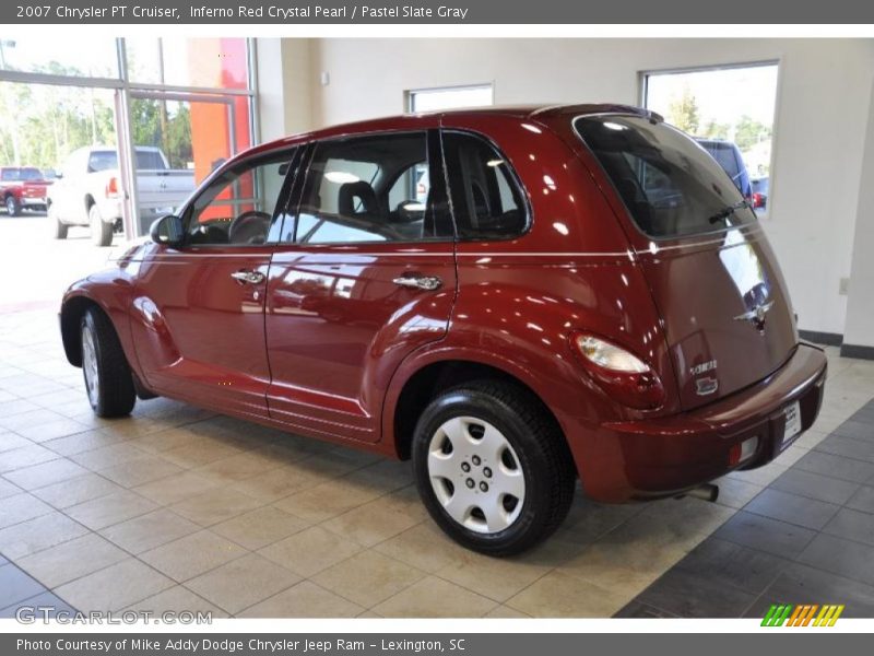 Inferno Red Crystal Pearl / Pastel Slate Gray 2007 Chrysler PT Cruiser
