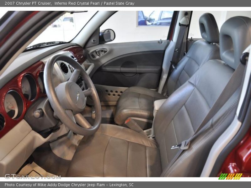 Inferno Red Crystal Pearl / Pastel Slate Gray 2007 Chrysler PT Cruiser