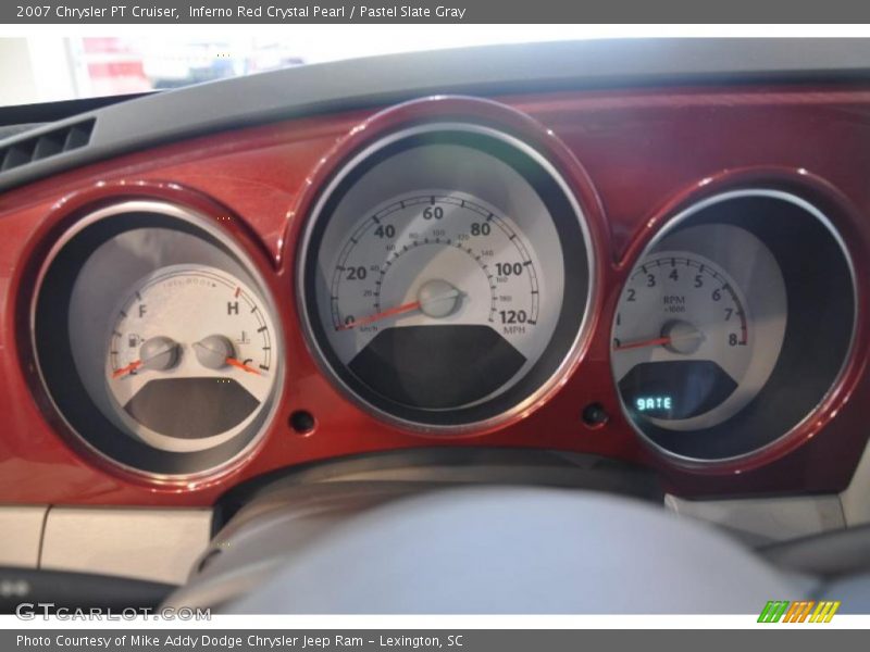 Inferno Red Crystal Pearl / Pastel Slate Gray 2007 Chrysler PT Cruiser