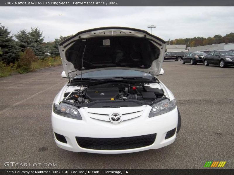 Performance White / Black 2007 Mazda MAZDA6 i Touring Sedan