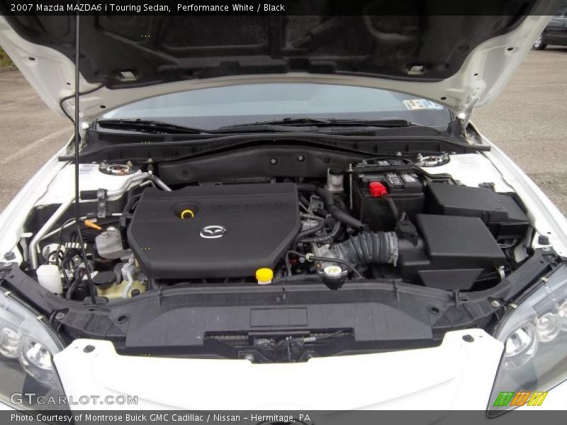 Performance White / Black 2007 Mazda MAZDA6 i Touring Sedan