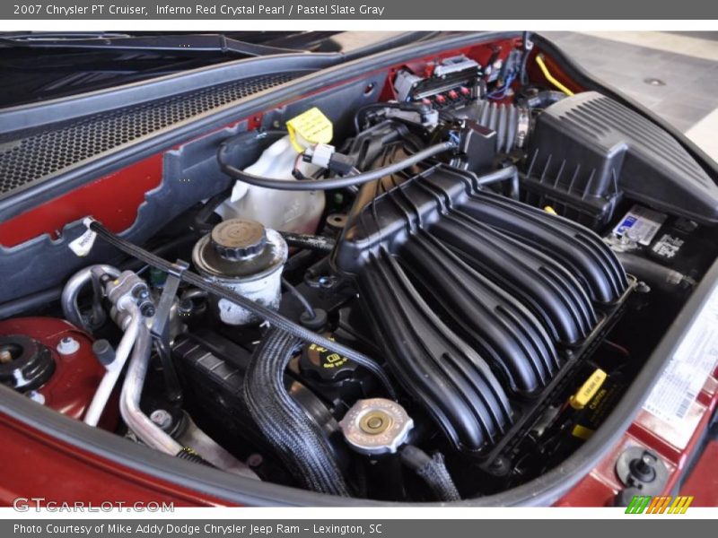 Inferno Red Crystal Pearl / Pastel Slate Gray 2007 Chrysler PT Cruiser