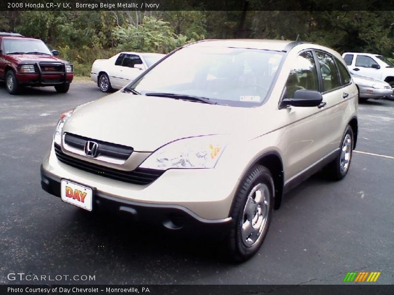 Borrego Beige Metallic / Ivory 2008 Honda CR-V LX