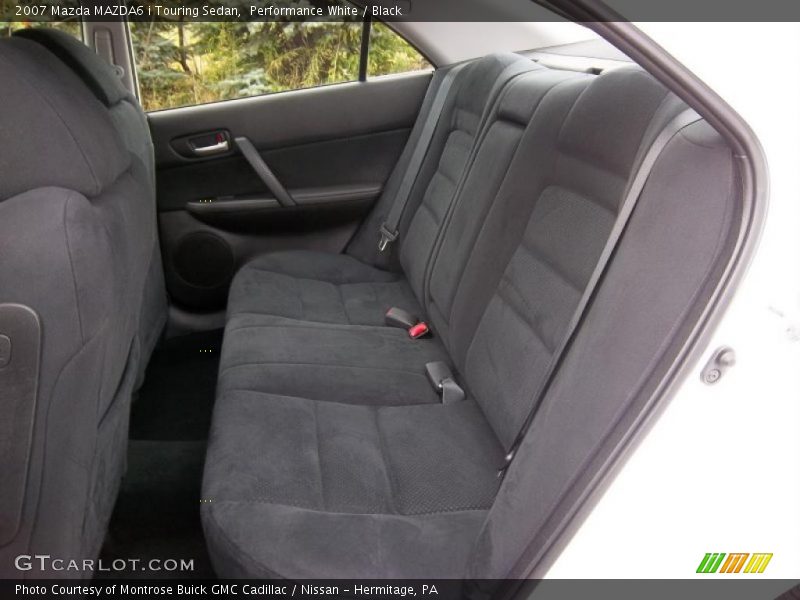Performance White / Black 2007 Mazda MAZDA6 i Touring Sedan