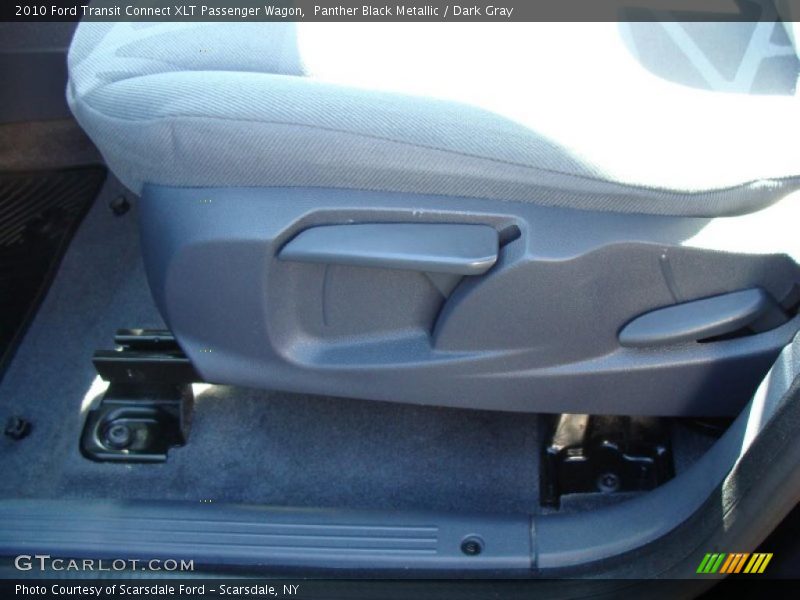 Panther Black Metallic / Dark Gray 2010 Ford Transit Connect XLT Passenger Wagon