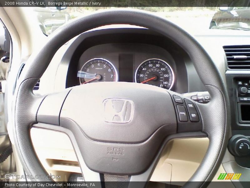 Borrego Beige Metallic / Ivory 2008 Honda CR-V LX