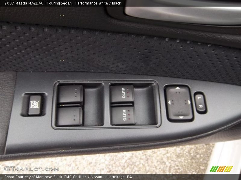 Performance White / Black 2007 Mazda MAZDA6 i Touring Sedan