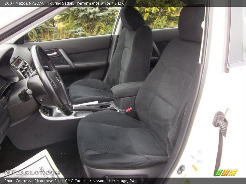 Performance White / Black 2007 Mazda MAZDA6 i Touring Sedan
