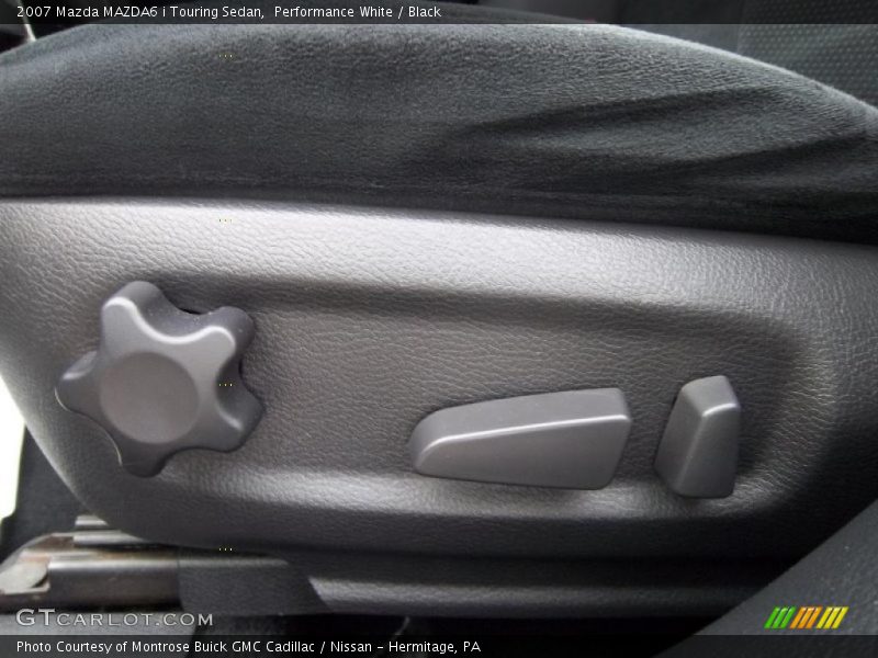 Performance White / Black 2007 Mazda MAZDA6 i Touring Sedan