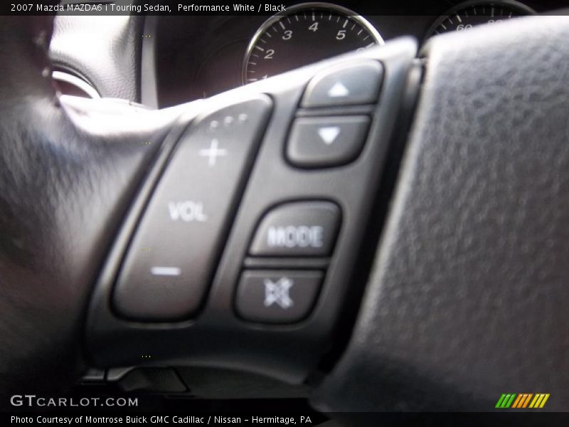 Performance White / Black 2007 Mazda MAZDA6 i Touring Sedan